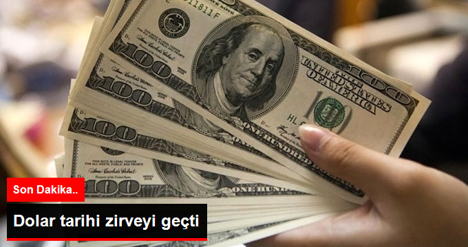 Son Dakika.. Dolar 3.10 Lirayı Geçti