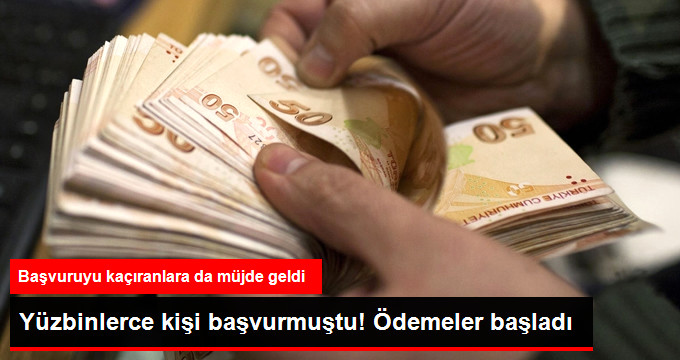 50 Bin Liralık Sıfır Faizli Kredi Ödemeleri Başladı!