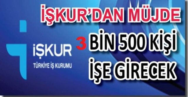 İŞKUR' dan Müjdeli Haber