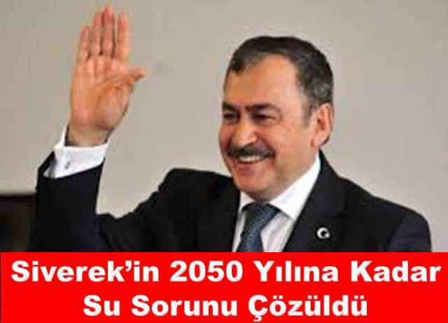 Siverekin 2050 Yılına Kadar Olan Su İhtiyacı Karşılanacak