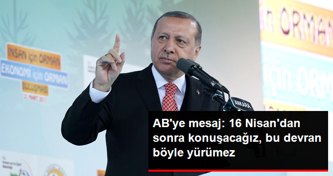 16 Nisan Bitsin, Konuşacağız