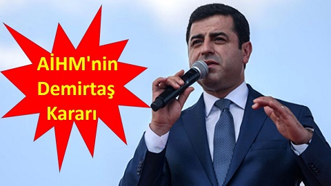 AİHM'nin Demirtaş Kararı 