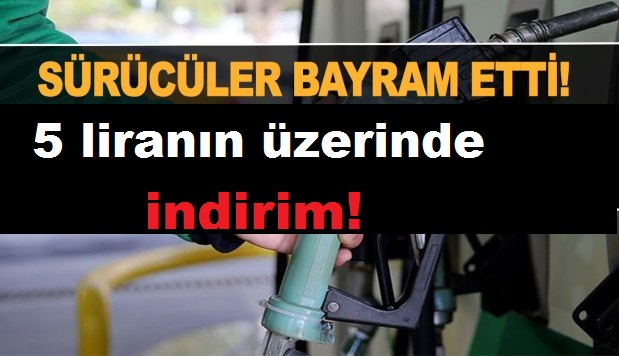 Akaryakıtta görülmemiş 5 liranın üzerinde indirim!  (27 Eylül güncel benzin, motorin ve LPG fiyatları)