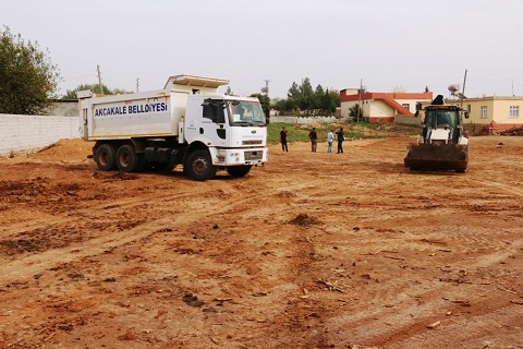 AKÇAKALE BELEDİYESİNDEN KIRSALA EŞİT HİZMET