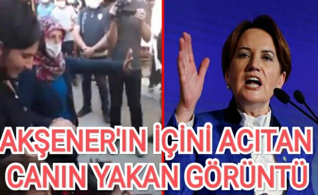 AKŞENER İÇİNİ ACITAN CANINI YAKAN GÖRÜNTÜ