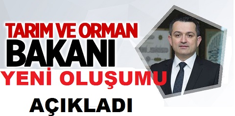 BAKAN PAKDEMİRLİ YENİ OLUŞUMU AÇIKLADI