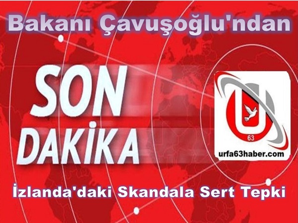 Bakanı Çavuşoğlu'ndan İzlanda'daki Skandala Sert Tepki