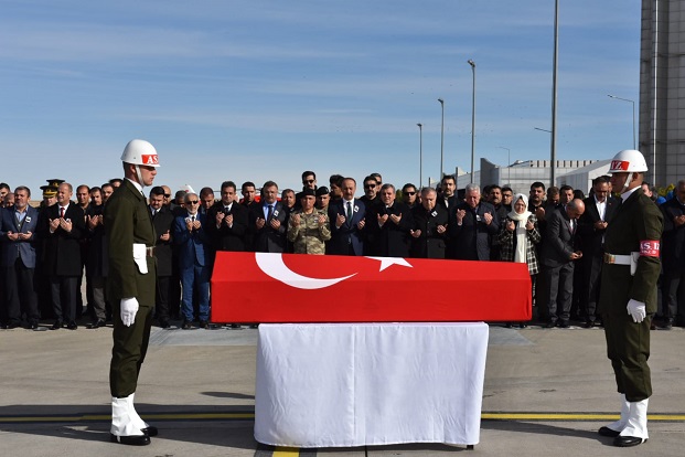 BARIŞ PINARI ŞEHİDİ HARUN ÇINAR DUALARLA UĞURLANDI