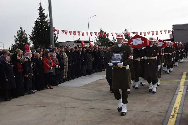 BARIŞ PINARI ŞEHİTLERİ MEMLEKETLERİNE UĞURLANDI