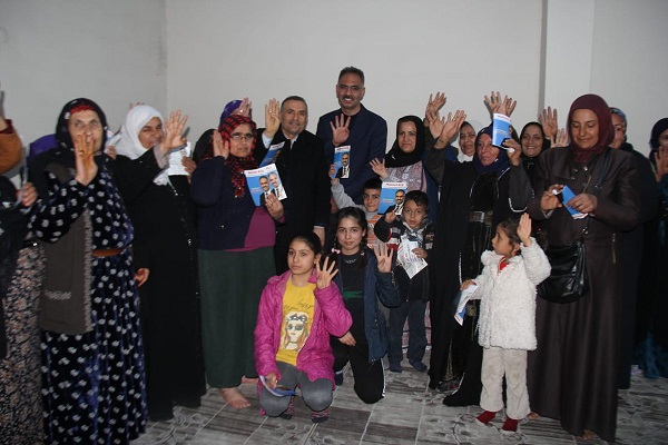 BAŞKAN ADAY KUŞTAN YAŞLI TEYZENİN İSTEĞİNE OLUMLU CEVAP 