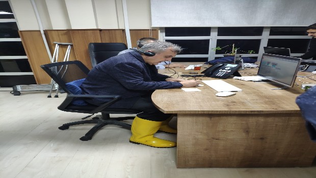 BAŞKAN BEYAZGÜL ÇALIŞMALARI BİZZAT KENDİSİ YÖNETTİ 