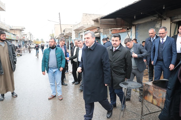 BAŞKAN BEYAZGÜL, TEL ABYAD'DA