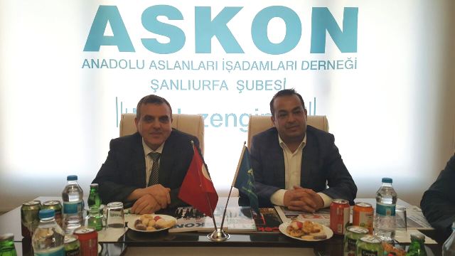 Başkan Beyazgülden ASKONa Ziyaret