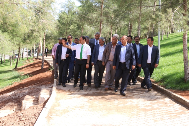 Başkan Çiftçi, Eyyübiye'de Devam Eden Çalışmaları İnceledi