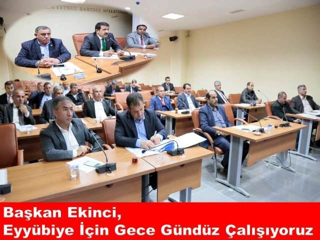 Başkan Ekinci, Eyyübiye İçin Gece Gündüz Çalışıyoruz 