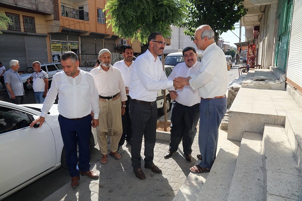 BAŞKAN KUŞ, SORUNLARI YERİNDE DİNLİYOR 