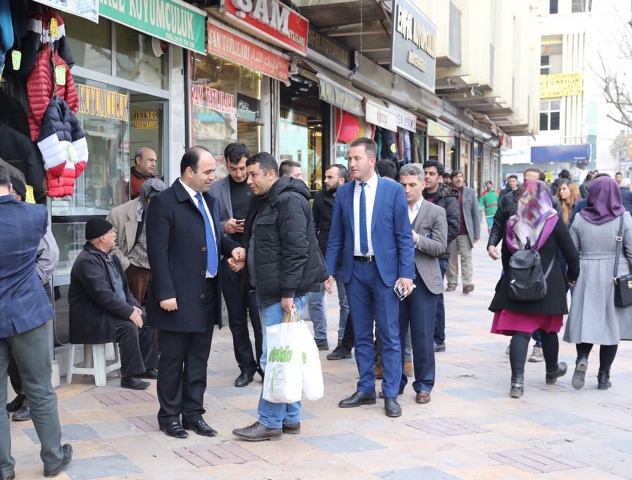 Başkan Nihat Çiftçi'den Esnaf Ziyareti