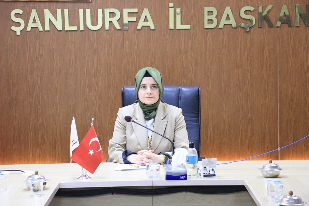 BAŞKAN SAATÇİ GÜVEN, HERKES ŞİDDETE KARŞI TURUNCU ÇİZGİLERİNİ ÇEKMELI 