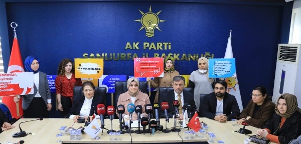 BAŞKAN SAATÇI GÜVEN KADINLAR GÜNÜ AÇIKLAMASI