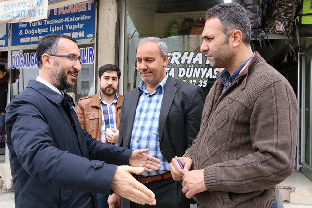 Başkan Yılmaz Referandum Çalışmalarına Devam Ediyor