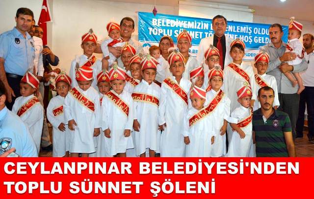 Ceylanpınar Belediyesi'nden Toplu Sünnet Şöleni