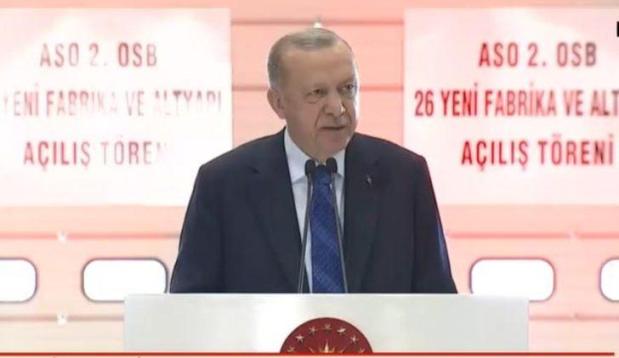 CUMHURBAŞKANI ERDOĞAN 26 YENİ FABRİKANIN AÇILIŞINI YAPTI