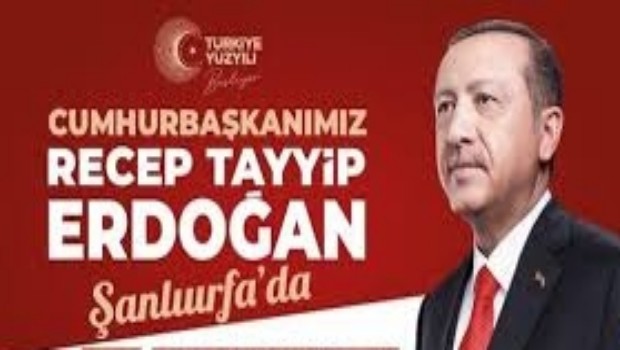 CUMHURBAŞKANI ERDOĞAN ŞANLIURFA'DA 