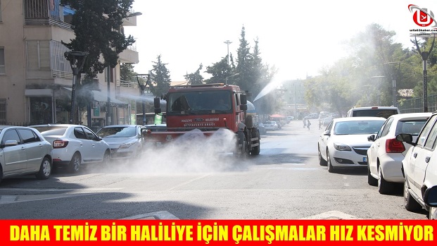 DAHA TEMİZ BİR HALİLİYE İÇİN ÇALIŞMALAR HIZ KESMİYOR