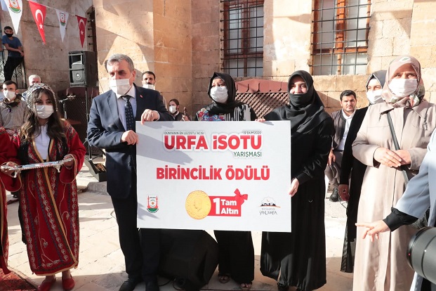 DÜNYANIN EN LEZZETLİ ACISI 'URFA İSOTU' YARIŞMASI SONUÇLANDI