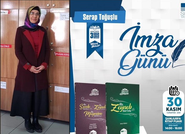 EĞİTİMCİ-YAZAR SERAP TOĞUŞLUDAN İMZA GÜNÜ