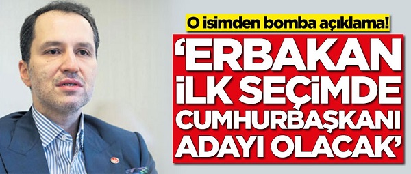 Fatih Erbakan Cumhurbaşkanı Adayı 