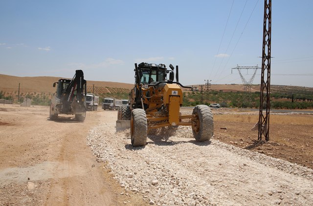 Haliliye Belediyesi, Kırsalda Yol Çalışmalarını Sürdürüyor