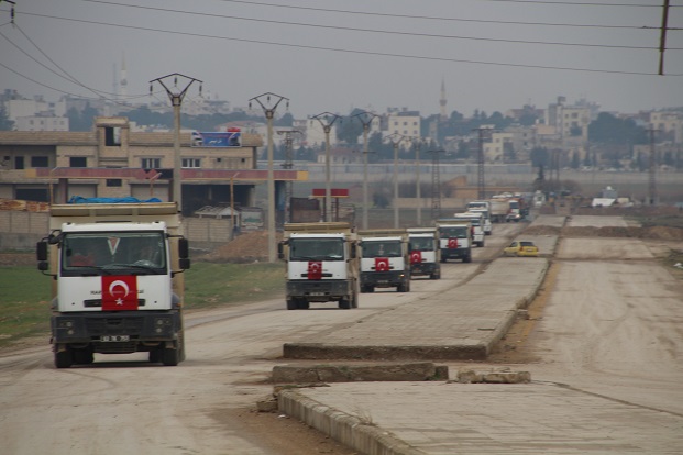 HARRAN BELEDİYESİNİN TELABYADA YARDIMLARI SÜRÜYOR