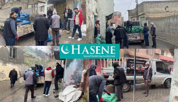 Hasene Derneğinden İhtiyaç Sahiplerine Gıda Yardımı