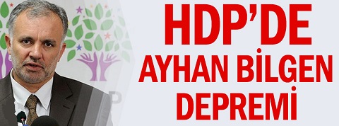 HDP'de Ayhan Bilgen Depremi