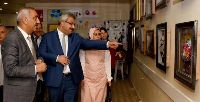 Hilvan'da Yıl Sonu Sergisi