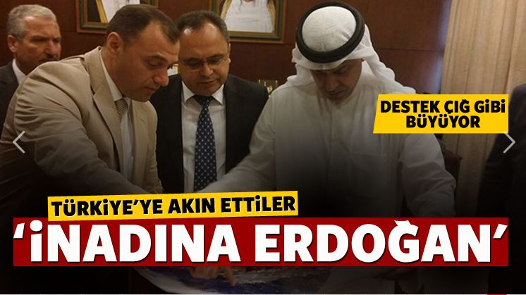 İnadına Erdoğan diyerek yatırıma geldiler