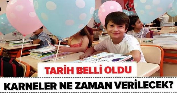 KARNE VE DİPLOMA VERİLİŞ TARİHİ BELLİ OLDU