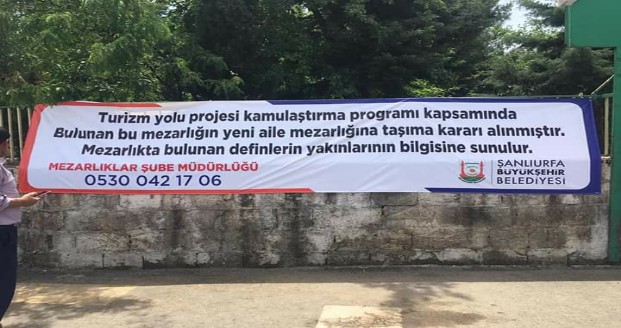 O MEZARLIK KALDIRILIYOR