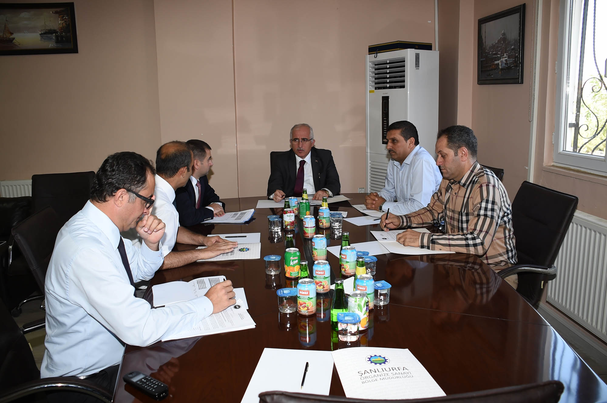 OSB Yönetimi Vali Tuna Başkanlığında Toplandı