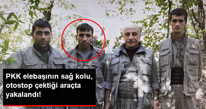 PKK Elebaşının Sağ Kolu Yakalandı