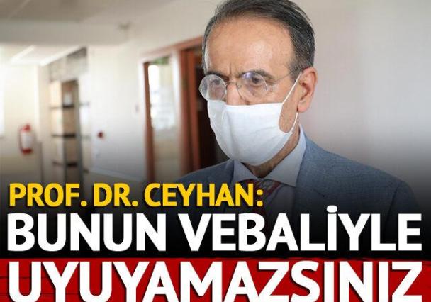 PROF. DR. CEYHAN KORONAVİRÜS AŞILARI İLE İLGİLİ ATEŞ PÜSKÜRDÜ.