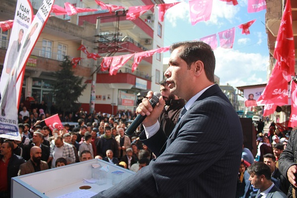 SAADETİN BÜRO AÇILIŞLARI MİTİNGLERE DÖNÜŞÜYOR