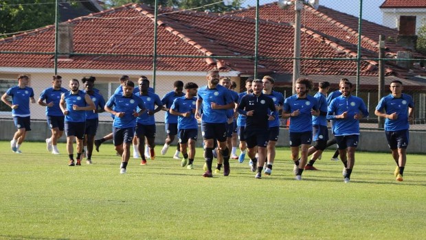 ŞANLIURFASPOR ALTAY MAÇINA KENDİ TESİSLERİNDE HAZIRLANIYOR 