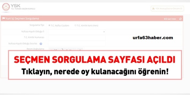 SEÇMEN KÜTÜĞÜNDE KAYDIN VARMI