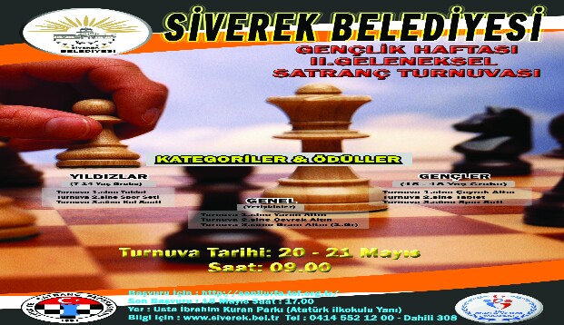 Siverek Belediyesinden Ödüllü Satranç Turnuvası 