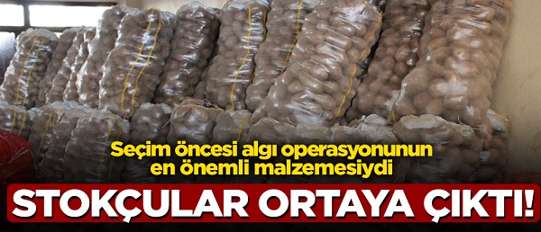 STOKÇULAR ORTAYA ÇIKTI