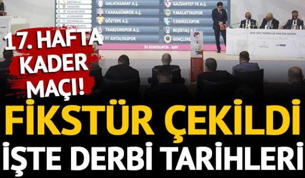 Süper Lig'de fikstür çekildi! 