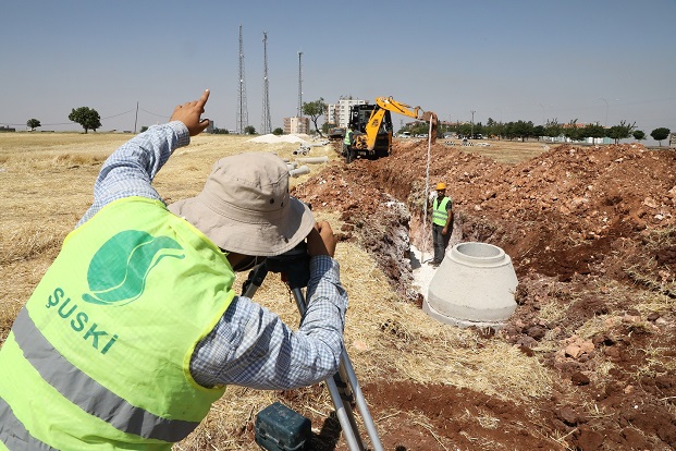 ŞUSKİ ALT YAPI ÇALIŞMALARINI SÜRDÜRÜYOR