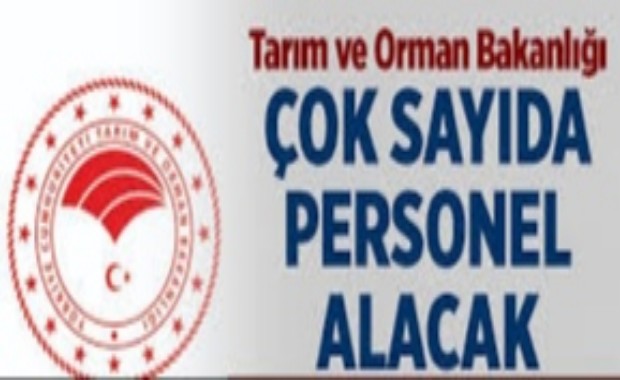 TARIM VE ORMAN BAKANLIĞI 1800 PERSONEL ALACAK